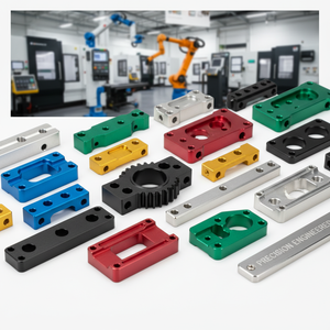 Fabricación Rápida de Prototipos, Piezas CNC de Aluminio, Latón y Titanio, Mecanizado Personalizado, Fresado de 5 Ejes, Torneado, Componentes Metálicos de Precisión - Product Image 1