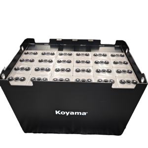 Koyama รถยกขับเคลื่อน48V 450Ah น้ำท่วมสำหรับรถยกไฟฟ้านิสสัน <span class=keywords><strong>FB25</strong></span>-01 <span class=keywords><strong>Komatsu</strong></span> FB15-5 - Product Image 5
