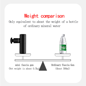 Pistola de percusión portátil para espalda y músculo, masajeador de cabeza sin cable, recargable, barato - Product Image 4