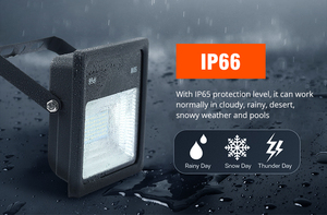 Ip65 Không Thấm Nước 12V DC 10W Ngoài Trời Dẫn Nhẹ Lũ Lụt Vỏ Kim Loại + Thủy Tinh Biển An Ninh Đèn Pha Đèn 100% Bên Ngoài Không Thấm Nước - Product Image 3