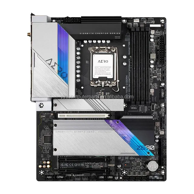 Z690 AERO G DDR4 for Gigabyte LGA1700 128GB ATX Supports 12th Gen Core Pentium Gold Celeron Processors Motherboard DIY Brand