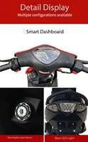 Nouvelle conception 2026 – Motos de course automatiques 125cc haute puissance avec moteur à essence et phare LED – Choix populaire – 90 km/h