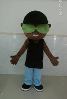 Costumes de mascotte en peluche populaires pour garçons et adultes, style hip-hop, personnages de dessins animés, vente en gros par Blue Sky Factory pour les fêtes de Noël