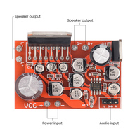 Carte d'amplificateur de puissance TDA7377 2x35W stéréo 2.0, amplificateurs sonores NE5532, préamplificateur DIY, home cinéma