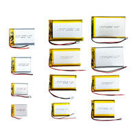 3.7v 800mAh Rechargeable plus petite batterie Lipo 801660 avec batterie au lithium-ion PCB pour pointeur laser électronique
