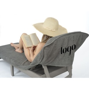 Toalla personalizada para silla <span class=keywords><strong>de</strong></span> piscina L, toalla para silla <span class=keywords><strong>de</strong></span> <span class=keywords><strong>playa</strong></span> <span class=keywords><strong>de</strong></span> salón <span class=keywords><strong>de</strong></span> algodón 100% con almohada inflable y bolsillo - Product Image 1