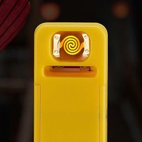 Briquet électronique chinois pour feu d'artifice à bobine télécommandée deux parties en un briquet plasma à bobine USB avec verrouillage de sécurité pour Noël