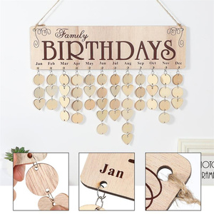 <span class=keywords><strong>DIY</strong></span> <span class=keywords><strong>Avent</strong></span> Bulletin Plaque Conseil Suspendu Mur Rappel Étiquettes <span class=keywords><strong>En</strong></span> <span class=keywords><strong>Bois</strong></span> <span class=keywords><strong>Calendrier</strong></span> D'anniversaire pour La Décoration <span class=keywords><strong>De</strong></span> La Maison - Product Image 3