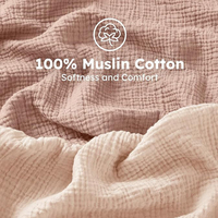 Drap-housse personnalisé en coton biologique GOTS pour berceau bébé, drap de lit en mousseline pour berceau, housse de berceau personnalisée imprimée, literie de crèche élastique