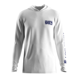Sweat à capuche de pêche personnalisé pour homme, protection UV, mélange de nylon 135 GSM, respirant, séchage rapide, pour activités estivales en extérieur - Product Image 2