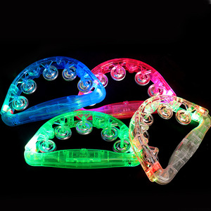Hochet lumineux en plastique avec LED clignotantes, accessoires de scène pour fête, KTV, bar, unisexe, de 8 à 13 ans - Product Image 1