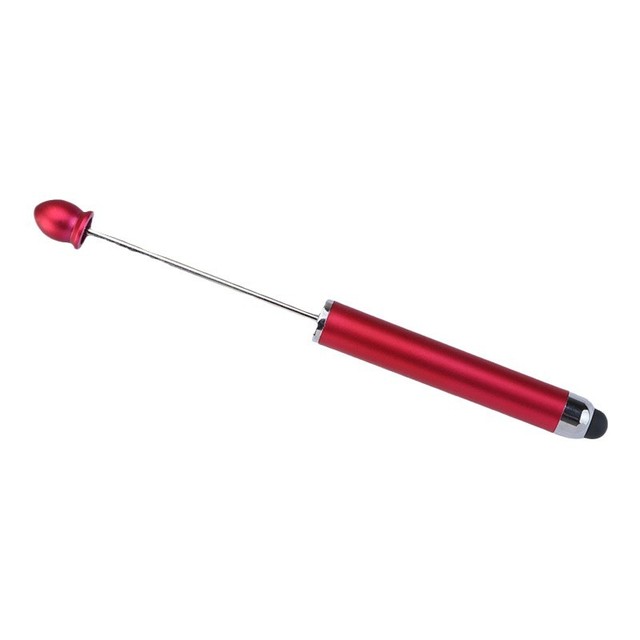 DIY for 2-in-1 Gradual Color Ballpoint Capacitive Touch Screen Pen Multi-Colored Plastic Promotional Gift