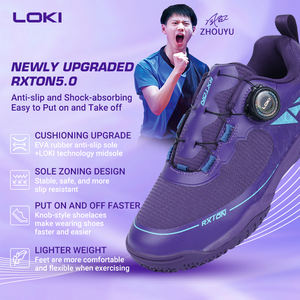 Loki Upgrade Rxton5.0 Badminton <strong>Shoes</strong> Durable Breathable Non-slip Professional Table Tennis <strong>Shoes</strong> With Carbon Plate - Product Image 2