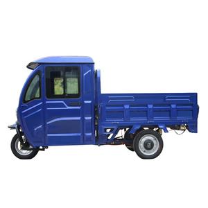 Kustom dewasa tugas berat tertutup taksi tertutup kanopi pertanian atau taksi kargo 3 roda tiga sepeda listrik roda tiga - Product Image 4