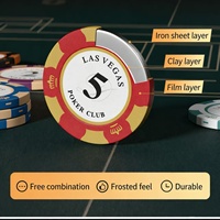 Nouveau produit phare : Jetons de poker personnalisés de haute qualité 14g, économiques, pour clubs de divertissement