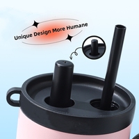 Recién llegado, tazas frescas con Infusor de té, vaso de bebida aislado de doble pared para oficina y uso doméstico, botella de agua fría y caliente