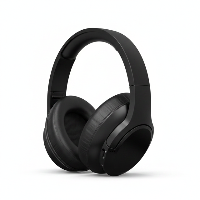 LDON839 Professional 50mm Drive Wireless Gaming Headphones with Metal & Leather ANC RGB Lighting-Foldable Design for Bulk Orders
