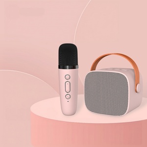 Altavoz <span class=keywords><strong>Karaoke</strong></span> Portátil con Diseño Retro de TV, Bluetooth 5.3, Micrófono Dual Inalámbrico, Luz RGB, Mini Caja de Sonido para Fiestas en Casa, Personalizado de Fábrica - Product Image 5