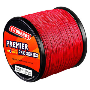 WEIHE 1000M 4 แกนถัก 0.4 # -<span class=keywords><strong>10</strong></span>.0 #   สายเอ็นตกปลา PE สีไม่ตก 6LB-100LB - Product Image 6