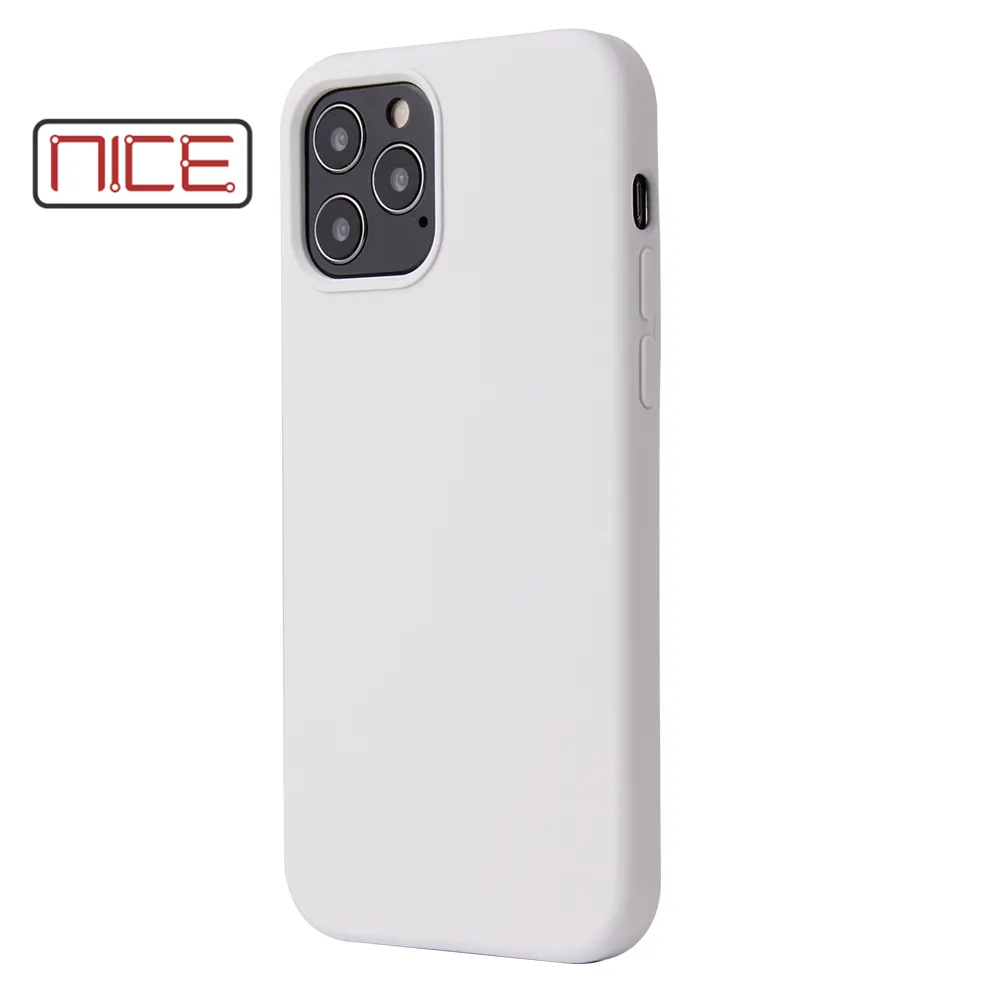 Belle 5.4-6.7 pouces Haut Niveau Liquide en silicone pour Apple pour iPhone de luxe 12 accessoires de téléphone portable Personnalisé conception