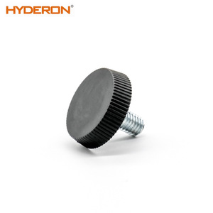 Hyderon Pieds réglables en acier avec tige filetée, design minimaliste, accessoires de quincaillerie pour meubles - Product Image 3