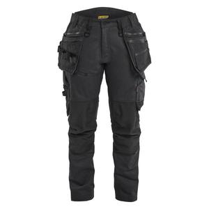 BLAKLADER - 717011499999C50 Pantalones artesanos para mujer en 2 vías elásticos Negro/Negro-PANTALÓN DE TRABAJO EAN 7330509952566 - Product Image 1