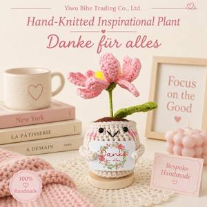 <span class=keywords><strong>Cactus</strong></span> en Maceta de Lana Tejida a Mano con Flores, BH, el Más Vendido, Exportación Transfronteriza Directa de Fábrica de Yiwu, Primavera 2026 - Product Image 5