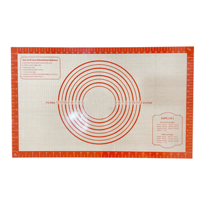 0.4mm Độ dày 600*800mm nhà máy trực tiếp tùy chỉnh <span class=keywords><strong>Silicone</strong></span> Pastry Mat chịu nhiệt cấp thực phẩm bột cán mat - Product Image 3