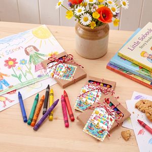 NOVISON Juego de Cajas de Colores, Paquete de 6, 6 Colores, Crayones de Cera para Dibujar para Niños - Product Image 5