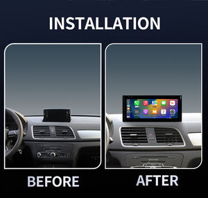 مشغل دي في دي للسيارة بنظام لينكس مقاس 10.25 بوصة مع كاربلاي وأندرويد أوتو، راديو وسائط متعددة للسيارة مع شاشة لمس IPS لسيارات أودي Q3 - Product Image 2