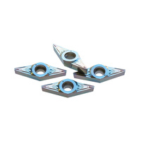 Plaquettes en carbure de tungstène VCGT110304 de marque ACME pour tournage sur tour CNC, revêtement PVD/CVD, OEM, haute précision, haute vitesse, 65HRC, 10 pièces