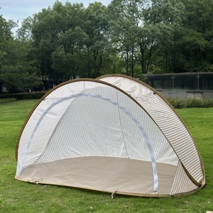 Quick Setup Mosquito Proof Children's <b>Tent</b> Shell Shaped Beach Outdoor Sunshade Summer Use 190T Polyester Bottom - Product Image 1