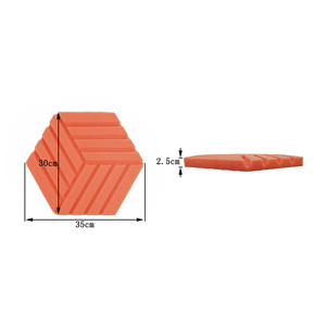 Paquete de paneles acústicos de estudio profesional de alta calidad espuma insonorizada con material duradero - Product Image 2