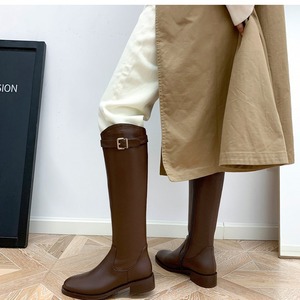 <span class=keywords><strong>Stivali</strong></span> da Equitazione da <span class=keywords><strong>Donna</strong></span> Pronti per la Spedizione con Tacco Basso e Punta Tonda al Polpaccio, Autunno Inverno, Direttamente dalla Fabbrica - Product Image 5