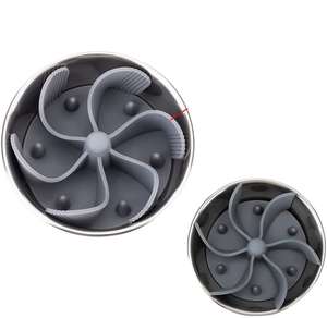 Atacado durável forte Lavável Silicone Inserir Espiral cão lento alimentador Pet Bowls com Ventosa - Product Image 3