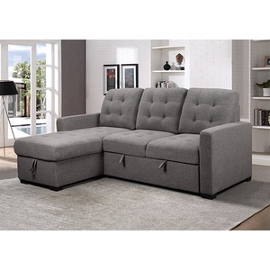 Vendita diretta in fabbrica gratuita a bordo spedizione soggiorno divano ad angolo divano <span class=keywords><strong>letto</strong></span> con contenitore - Product Image 6