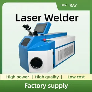 200 W eingebauter Wasserefriger YAG Schmuck Laser-Schweißmaschine für Ring Armband Armband Platin