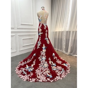 <span class=keywords><strong>Vestidos</strong></span> <span class=keywords><strong>de</strong></span> aniversario <span class=keywords><strong>de</strong></span> <span class=keywords><strong>boda</strong></span> personalizados <span class=keywords><strong>para</strong></span> mujer, Cheongsam vestido <span class=keywords><strong>de</strong></span> <span class=keywords><strong>noche</strong></span> rojo tradicional chino, apliques, <span class=keywords><strong>2022</strong></span> <span class=keywords><strong>de</strong></span> lujo - Product Image 3
