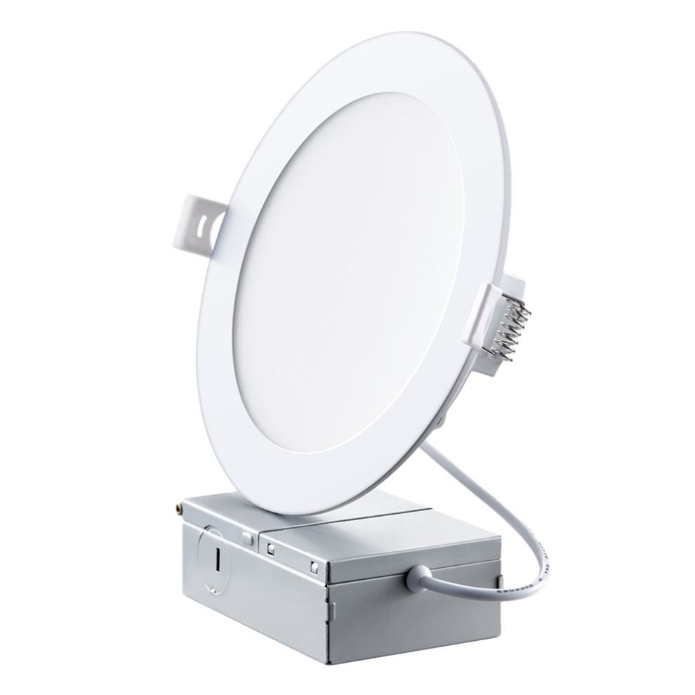 Ultra Thin Led Panel Lights Recessed Kitchen Ceiling Dimmable Downlight Fixtures 6w/24w 