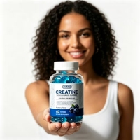 Comprimés à croquer de créatine monohydrate OEM/ODM, 6000 milligrammes par portion. Aide à favoriser la croissance musculaire et à améliorer la force.