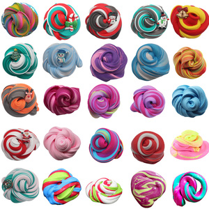 Argile à modeler à séchage à l'air, argile souple pour fournitures de slime, slime beurre moelleux multicolore pour enfants - Product Image 3