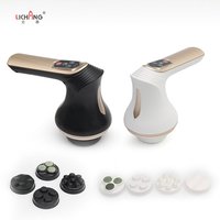 Masajeador Anticelulítico Inalámbrico LICHANG, Máquina Escultora Corporal Vibratoria y Recargable, Masajeador Adelgazante Linfático para Estómago y Abdomen