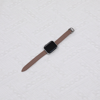Guangzhou Fabricant Bracelet en cuir véritable pour montre Cartier Femmes 14mm Bracelets de montre Bracelets en cuir de Cowboy à dégagement rapide