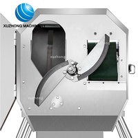 Kommerzielle Kleine Automatische Blattgemüse-Schneidemaschine Elektrische Gemüseschneidemaschine