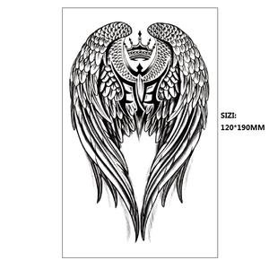 TBS personalizzato scivolo d'acqua mezzo foglio lupo leone tigre <span class=keywords><strong>anime</strong></span> <span class=keywords><strong>tatuaggi</strong></span> temporanei - Product Image 3