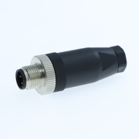 Test Instrument M12 Field Attachable Connector 5 Pin Repeatable Termination for Calibration Work