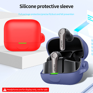 Funda Protectora de Silicona de Alta Calidad a Prueba de Golpes para Auriculares Bluetooth <span class=keywords><strong>EarFun</strong></span> Air Pro 4+ - Product Image 1