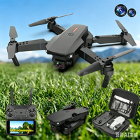 Drones télécommandés en gros pour enfants, jouets FPV professionnels pour débutants, double caméra vidéo HD 4K, en plastique, avec évitement d'obstacles