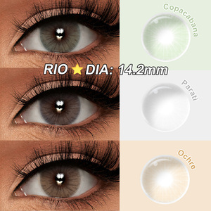 Livraison Gratuite Freshgo Lentilles Oculaires Couleur Naturelle RIO, Lentilles de Contact Souples Colorées Personnalisées Annuelles en Gros pour les Yeux - Product Image 3