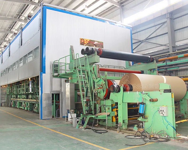 Cardboard recycling plant/ kraft paper machine manufacturer with low energy and high speed